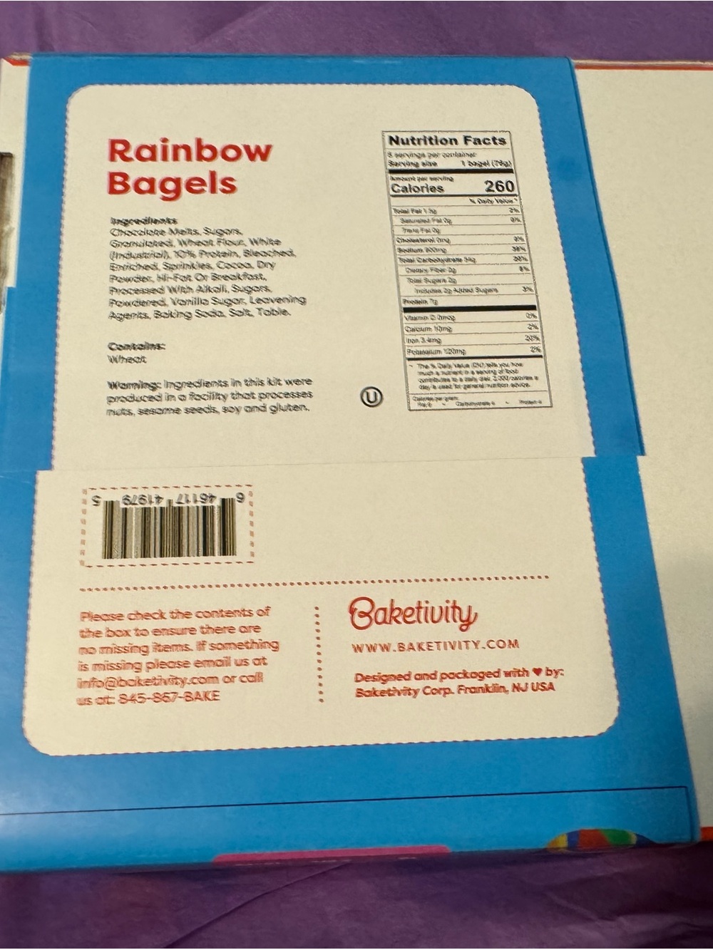 Rainbow Bagels DIY Baking Kit - Multicolor - Picture 9 of 11